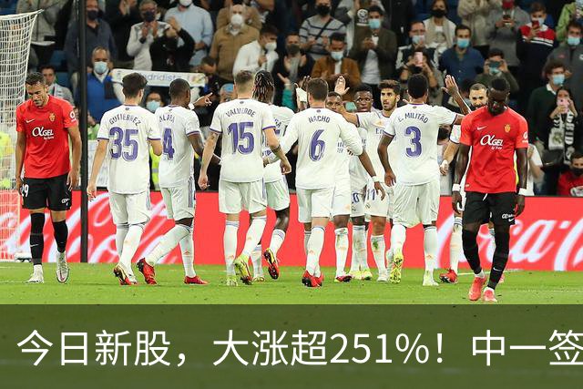 今日新股，大涨超251%！中一签，赚1.65万元