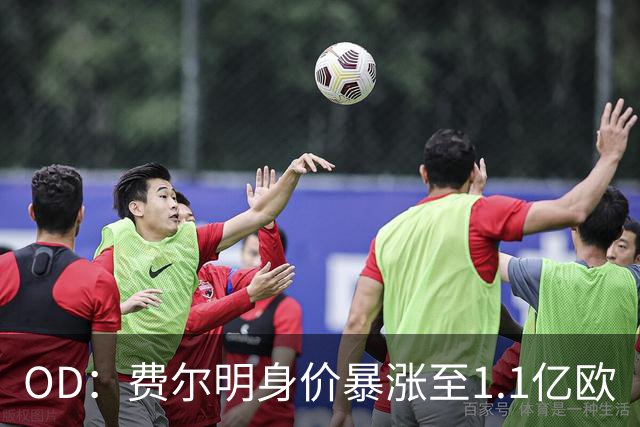 OD：费尔明身价暴涨至1.1亿欧